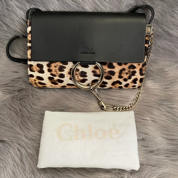 [SOLD] Chloe Small Faye - Leopard - Picture 2 of 14